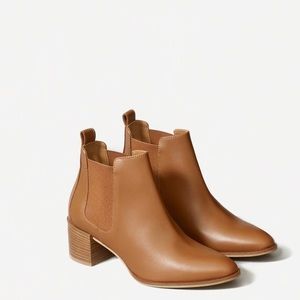 Everlane The Heel Boot Cognac